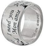 Engraved band