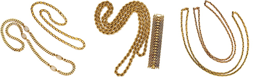 Gold chains jewellery repair