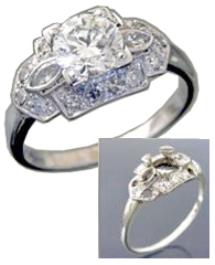 Diamond ring repair